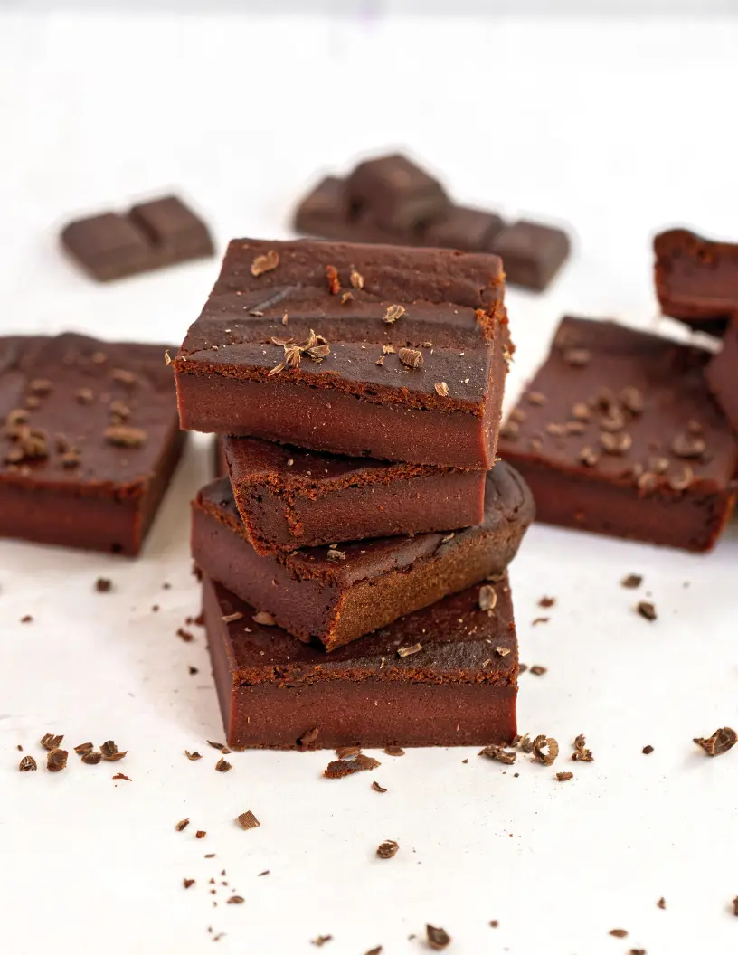 Brownies de chocolate con remolacha