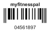 Código QR para MyFitnessPal