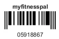 Código QR para MyFitnessPal